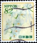 Stamps Japan -  Scott#3865d intercambio 1,10 usd 82 y. 2015