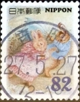 Stamps Japan -  Scott#3783g intercambio 1,10 usd 82 y. 2015