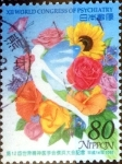 Stamps Japan -  Scott#2829 intercambio, 1,00 usd 80 y, 2002