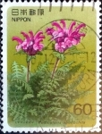 Stamps Japan -  Scott#1583 intercambio, 0,30 usd 60 y, 1986