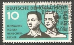Sellos de Europa - Alemania -  384 - X Anivº de la Declaración universal de los Derechos del Hombre