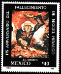 Stamps Mexico -  MIGUEL HIDALGO