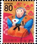 Stamps Japan -  Scott#2872 intercambio, 1,10 usd 80 y, 2003