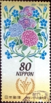 Stamps Japan -  Scott#2757 m4b intercambio, 0,40 usd 80 y, 2001