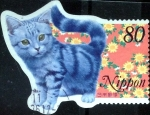 Stamps Japan -  Scott#2668 intercambio, 0,40 usd 80 y, 1999