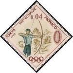 Stamps Monaco -  Tiro con arco