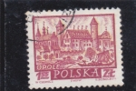 Stamps : Europe : Poland :  panorámica de Opole
