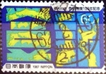 Stamps Japan -  Scott#1709 intercambio, 0,35 usd 60 y, 1987
