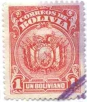 Stamps Bolivia -  Escudo