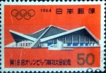 Stamps Japan -  Scott#825 intercambio, 0,20 usd 50 y, 1964