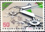 Stamps Japan -  Scott#1326 intercambio, 0,20 usd 50 y, 1978
