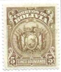 Stamps Bolivia -  Escudo