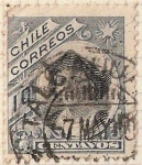 Stamps Chile -  Colon peso bronce