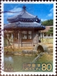 Stamps Japan -  Scott#2823i intercambio, 1,40 usd 80 y, 2002