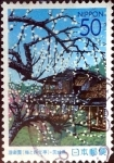 Stamps Japan -  Scott#Z458 intercambio, 0,50 usd  50 y, 2001