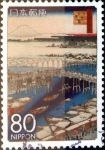 Stamps Japan -  Scott#3146i intercambio, 0,90 usd  80 y, 2009