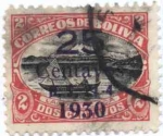 Stamps Bolivia -  Emisiones de 1913 y 1916 sobrecargados