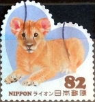 Stamps Japan -  Scott#3736d intercambio, 1,10 usd 82 y, 2014