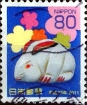Stamps Japan -  Scott#3273 intercambio, 0,90 usd 80 y, 2010