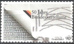 Stamps Germany -  50º Aniv Oficina Federal de la Competencia alemana.