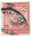 Stamps Bolivia -  Diferentes motivos