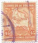 Stamps Bolivia -  Diferentes motivos