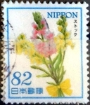 Stamps Japan -  Scott#3769 intercambio, 1,10 usd 82 y, 2014