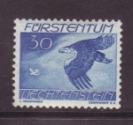 Sellos de Europa - Liechtenstein -  serie- Aves