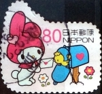 Stamps Japan -  Scott#3557i intercambio, 1,25 usd 80 y, 2013