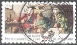 Stamps Germany -  300 años la producción de porcelana en Meissen.