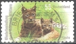 Stamps Germany -  Recolonización por la fauna local, el lince.
