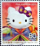 Stamps Japan -  Scott#3300i intercambio, 0,90 usd 80 y, 2011