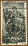 Stamps Spain -  NAVIDAD - Nacimiento de Berruguete