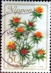 Stamps Japan -  Scott#3038 intercambio, 0,60 usd 80 y. 2008