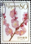 Stamps Japan -  Scott#3085 intercambio, 0,55 usd 80 y. 2008