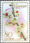 Stamps Japan -  Scott#3087 intercambio, 0,55 usd 80 y. 2008