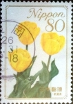 Stamps Japan -  Scott#3101 intercambio, 0,60 usd 80 y. 2009
