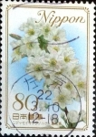 Stamps Japan -  Scott#3201 intercambio, 0,90 usd 80 y. 2010