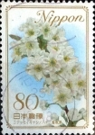 Stamps Japan -  Scott#3201 intercambio, 0,90 usd 80 y. 2010