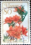 Stamps Japan -  Scott#3228 intercambio, 0,90 usd 80 y. 2010