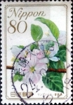 Stamps Japan -  Scott#3311 intercambio, 0,90 usd 80 y. 2011
