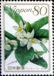 Stamps Japan -  Scott#3313 intercambio, 0,90 usd 80 y. 2011