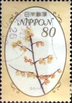 Stamps Japan -  Scott#3627 intercambio, 1,25 usd 80 y. 2013