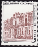Stamps Mexico -  MONUMENTOS COLONIALES