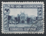 Stamps Spain -  ESPAÑA_SCOTT 442 COLOMBIA PAVILION. $0,9