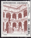 Stamps America - Mexico -  MONUMENTOS COLONIALES