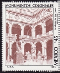 Stamps : America : Mexico :  MONUMENTOS COLONIALES