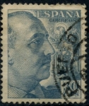 Stamps Spain -  ESPAÑA_SCOTT 695a.03 GENERAL FRANCISCO FRANCO. $0,2
