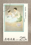 Stamps North Korea -  Madre