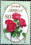 Stamps Japan -  Scott#3590 intercambio, 1,25 usd 80 y. 2013